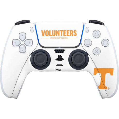 University of Tennessee-Knoxville Volunteers Text PS5 Controller Skin